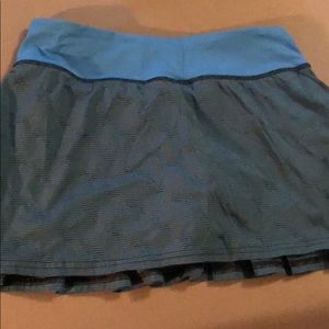 Lululemon pleated skirt with shorts